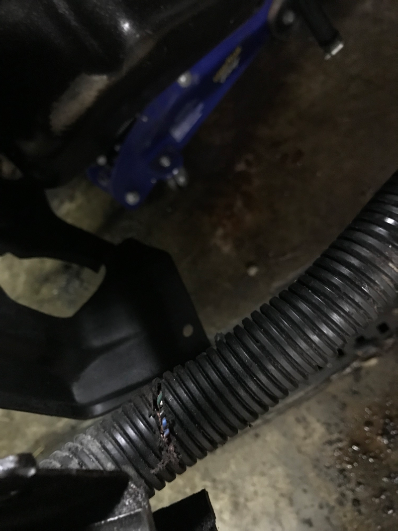 The wiring harness mishap
